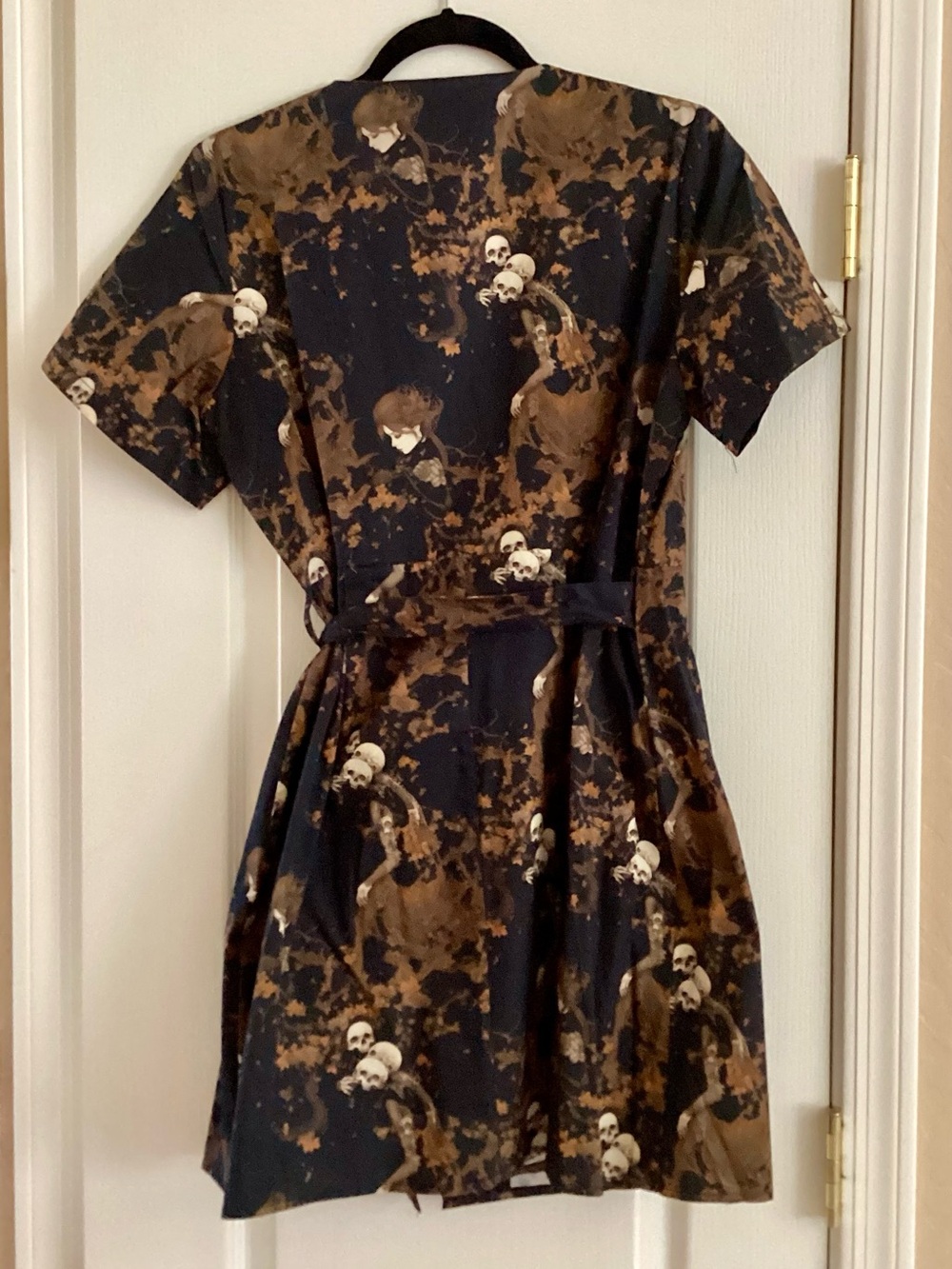 NWOT Disturbia Underworld Mini Wrap Dress US 8 - Picture 8 of 9